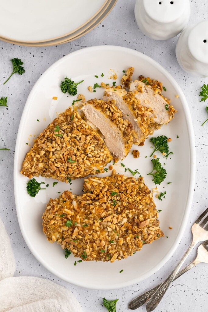 Almond Crusted Chicken Breast 