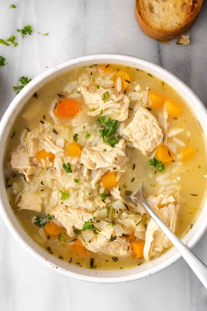 Gluten Free Chicken & Rice Soup