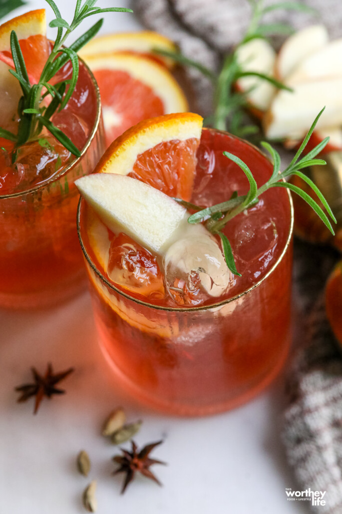 Spiced Cranberry Mule