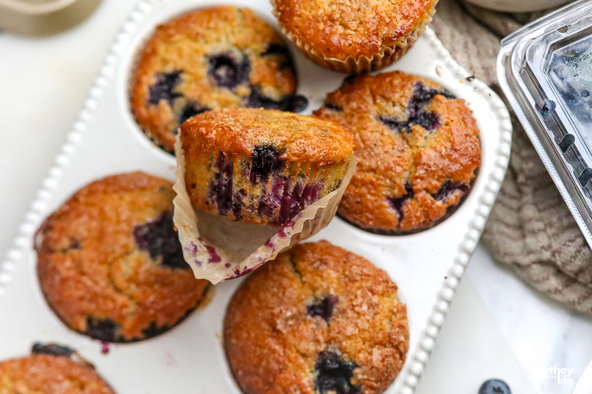 Blueberry Oatmeal Muffins