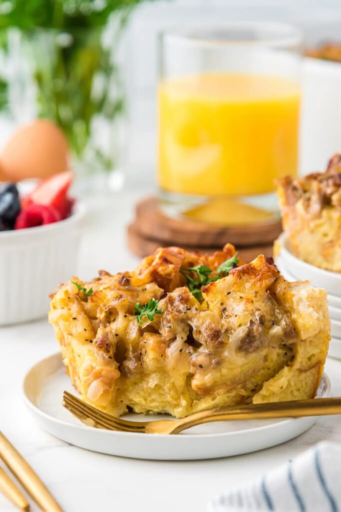 Breakfast Style Bake With Pork Sausage
