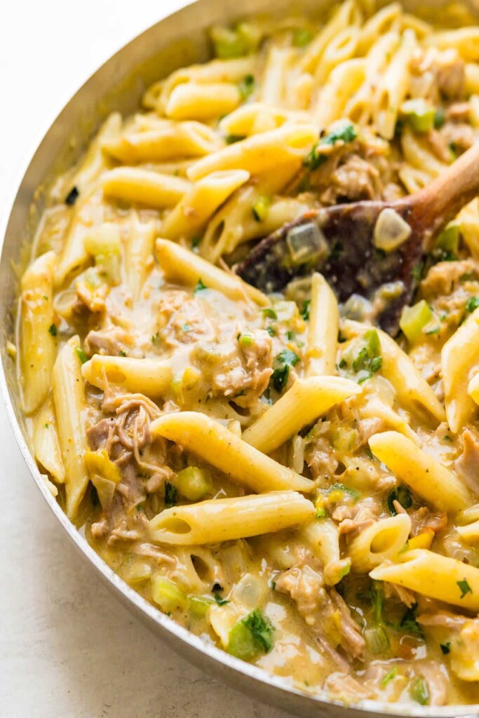 Braised Pork Penne Casserole   