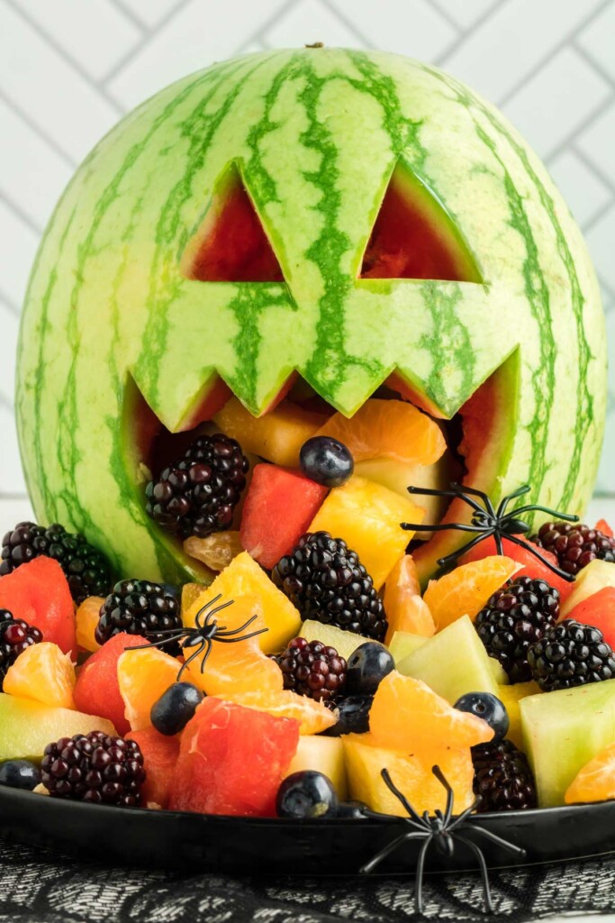 Halloween Fruit Salad 