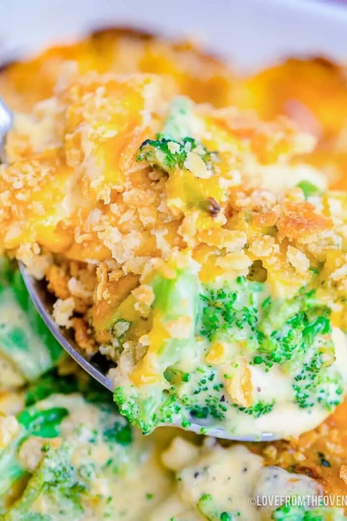 Broccoli Casserole With Ritz Crackers