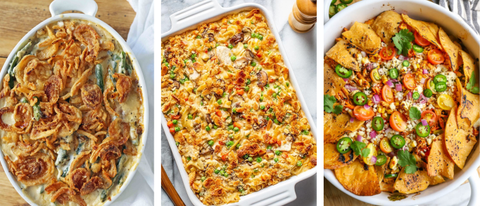 casseroles for a crowd