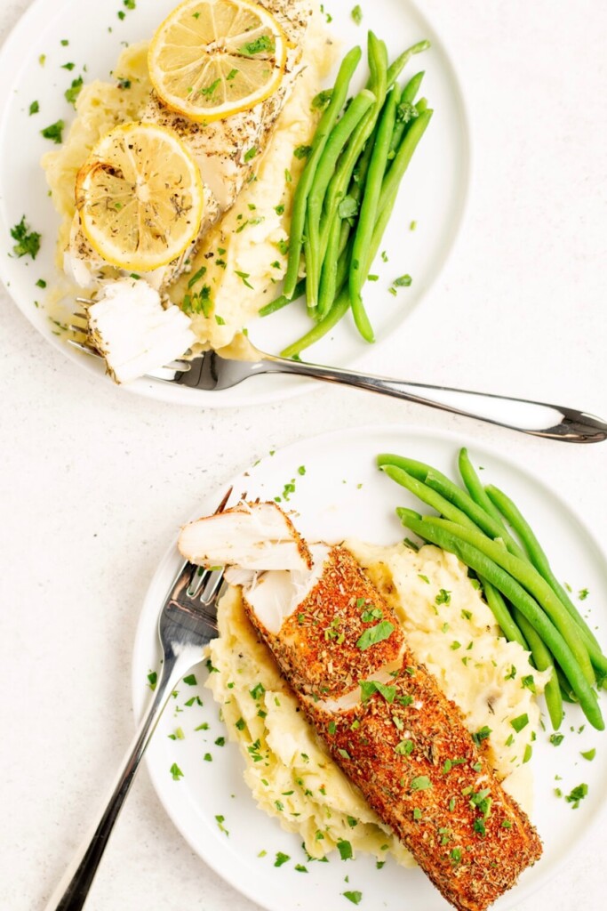 Air Fryer Halibut