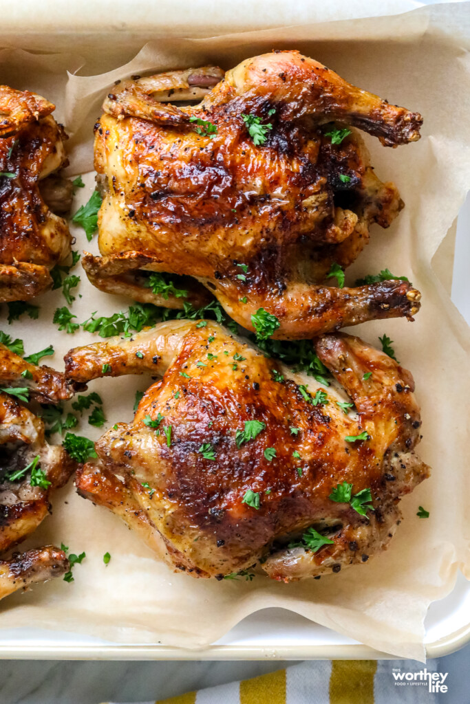 air fryer cornish hens