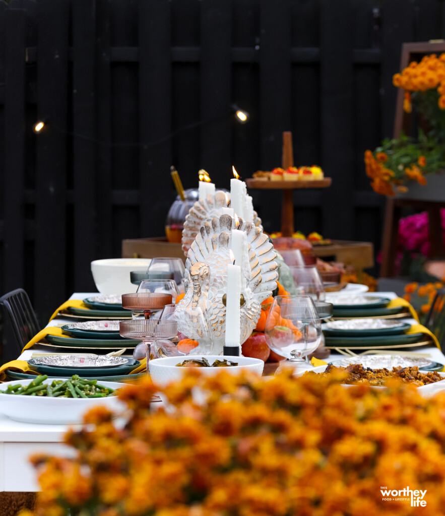 Thanksgiving Dinner tablescape