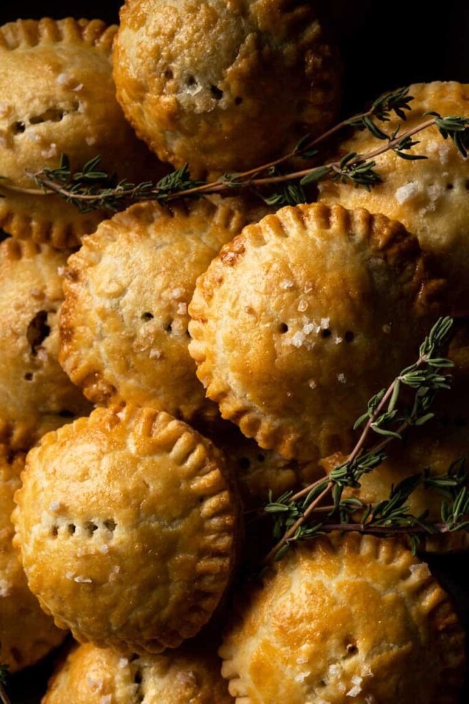 Mini Mushroom Pies With Thyme