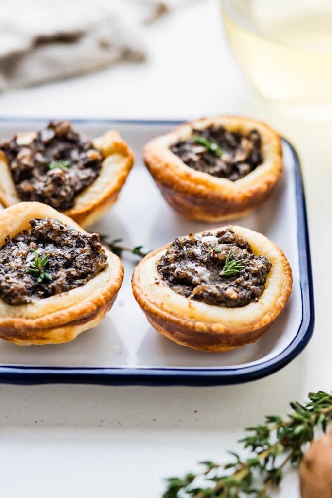 Savory Mushroom Tartlets 