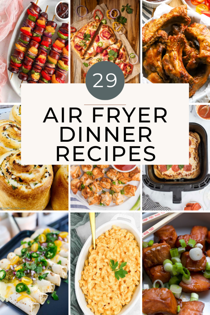 29 Air Fryer Dinner Recipes To Try Soon! 