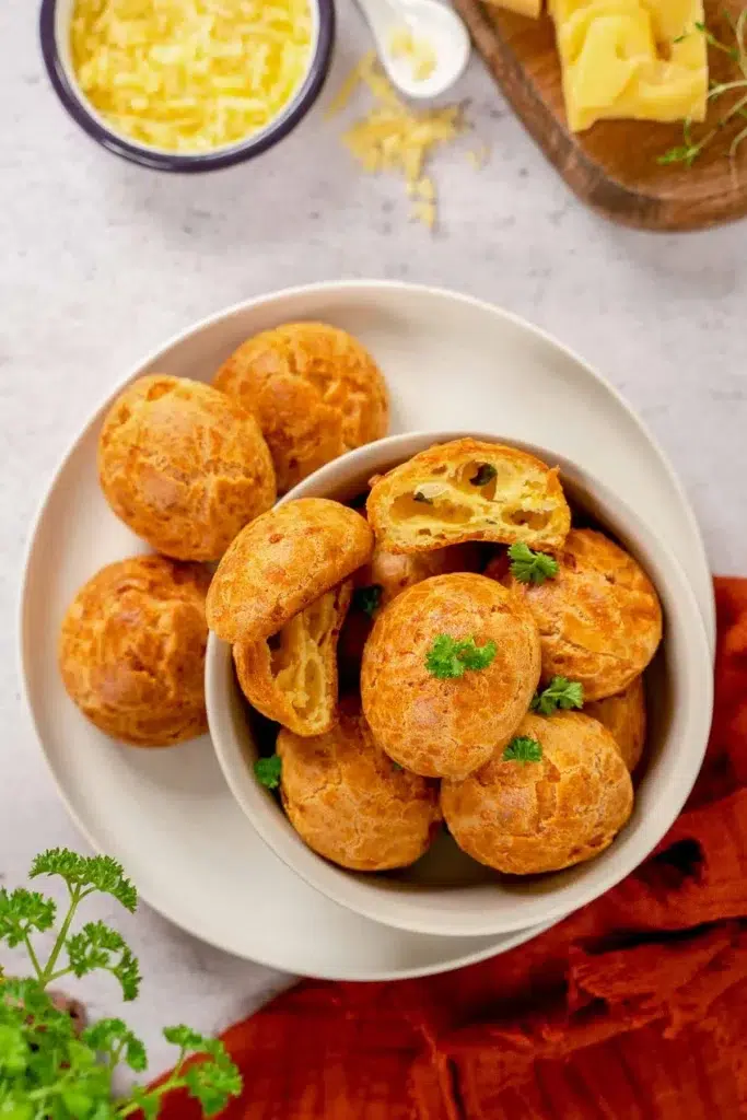 Gougeres French Cheese Puffs