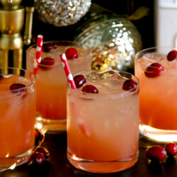 orange cranberry mixed drinks