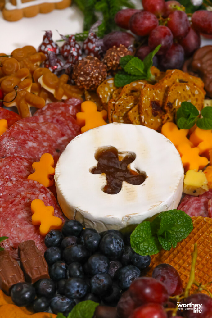 Gingerbread Themed Charcuterie Board