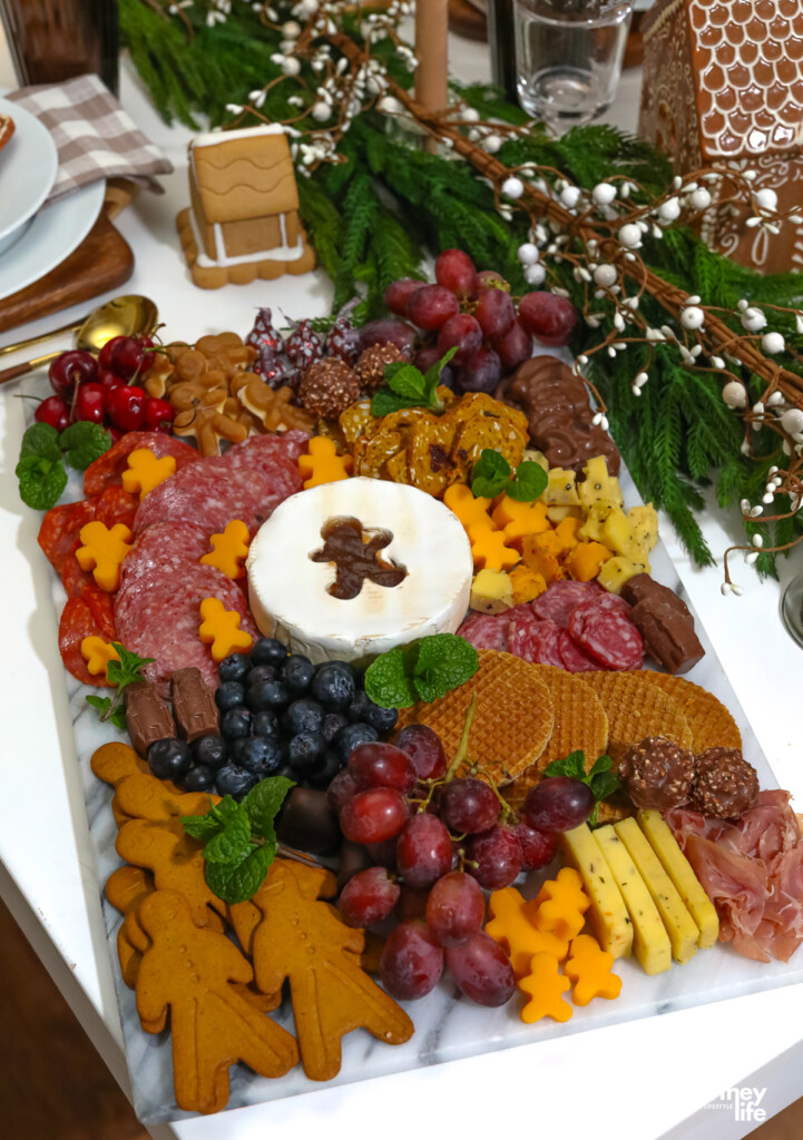 Gingerbread Themed Charcuterie Board