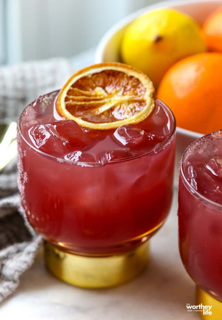 Orange Pomegranate Wellness Drink