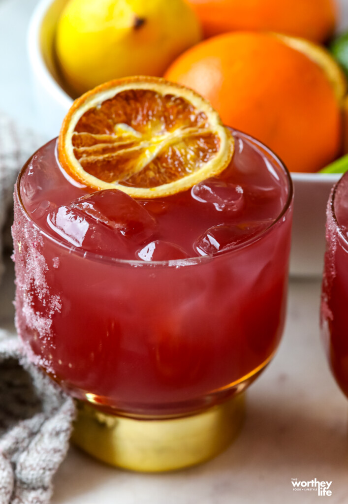 Orange Pomegranate Wellness Drink