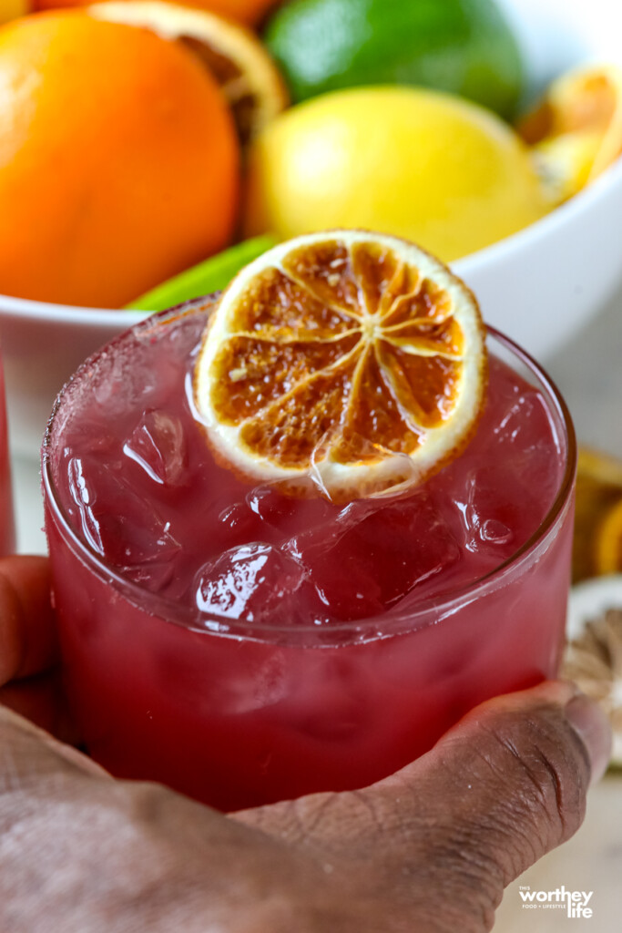 Orange Pomegranate Wellness Drink