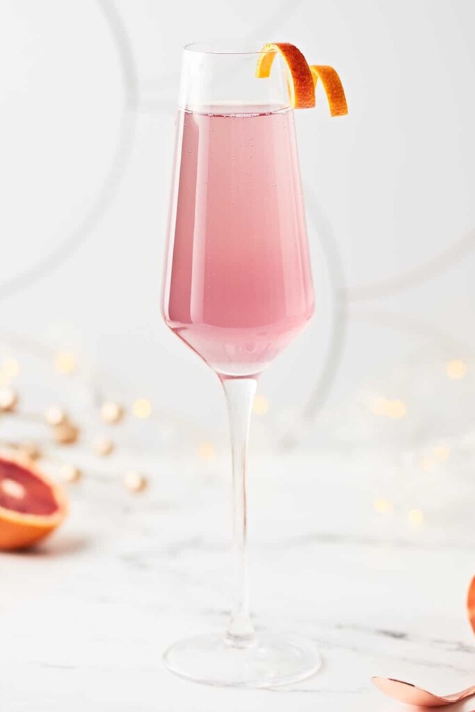 Blood Orange French 75