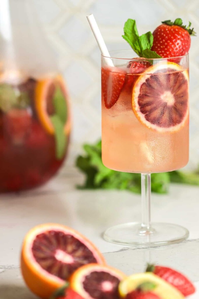 Pink Rose Sangria