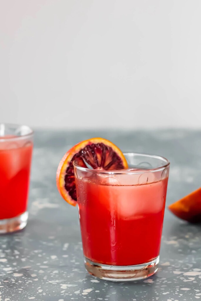 Blood Orange Mezcal Negroni 