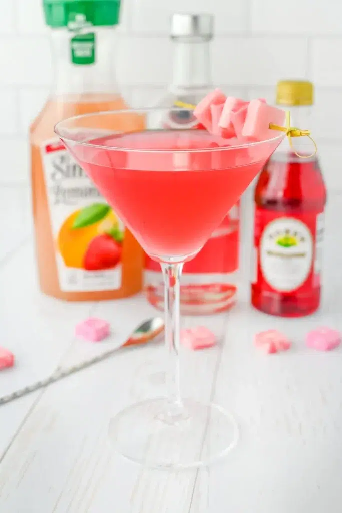 Pink Starburst Martini