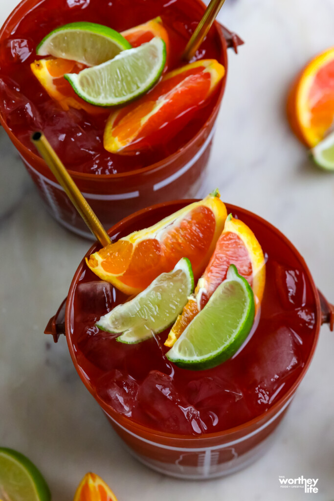 Game Day Punch Mocktail
