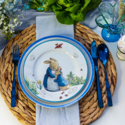 peter rabbit table setting