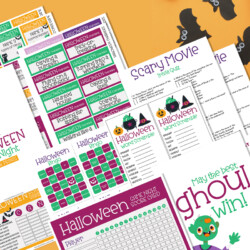 Free Halloween Game Printables