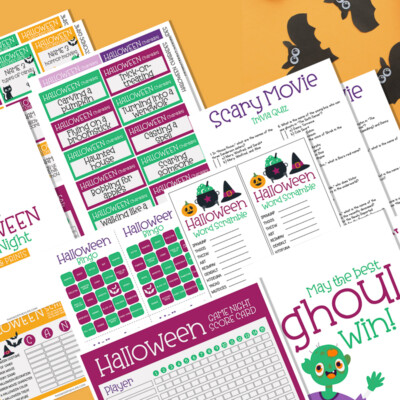Free Halloween Game Printables