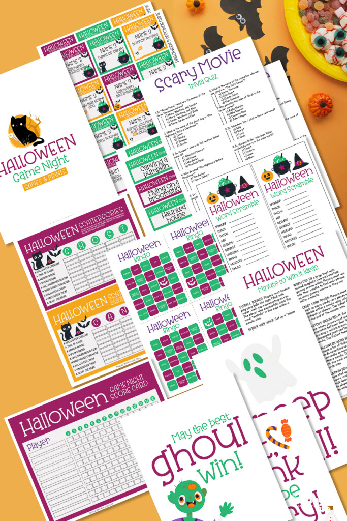Free Halloween Game Printables