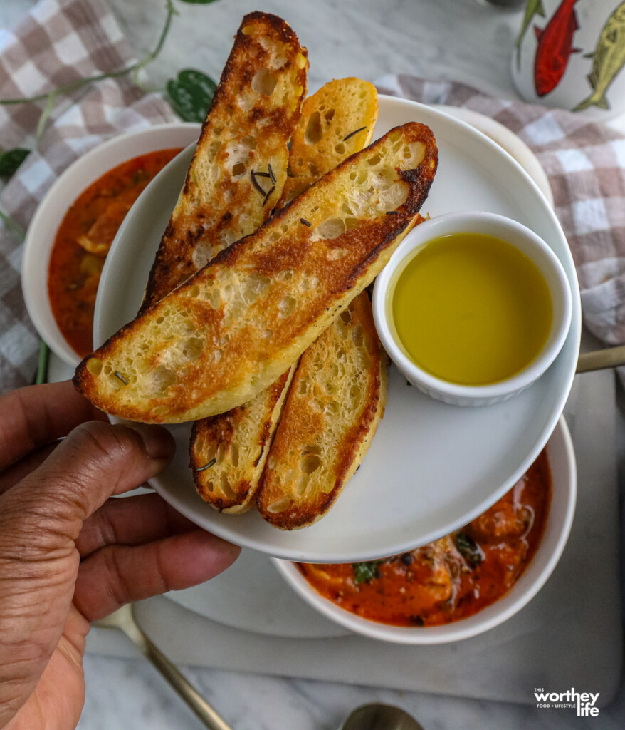 crusty bread to pair with a creamy tomato based soup