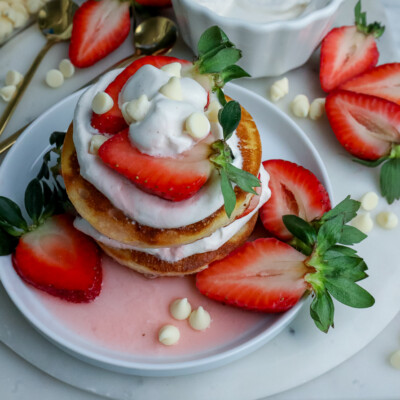 Strawberry Shortcake Pancakes