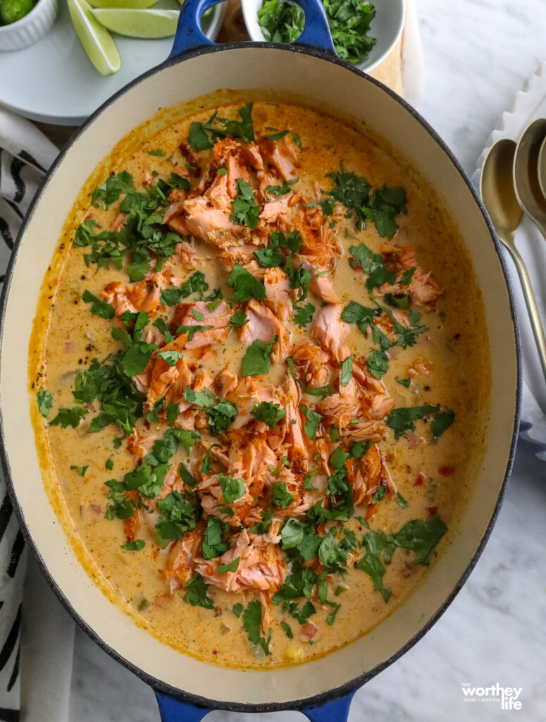 Smoked White Salmon Chili