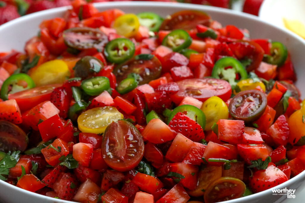 Strawberry Salsa With Tomatoes