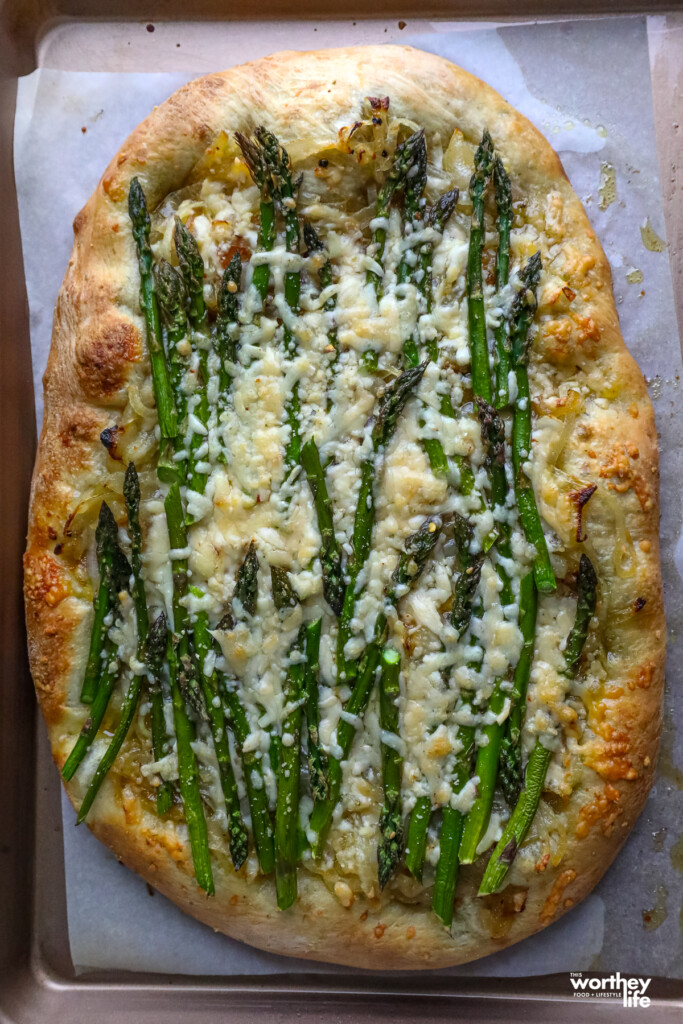 Asparagus Flatbread