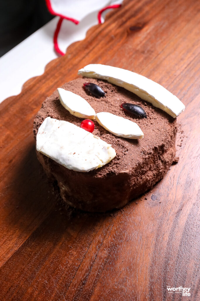 How To Make Santa's Face for a Charcuterie Board