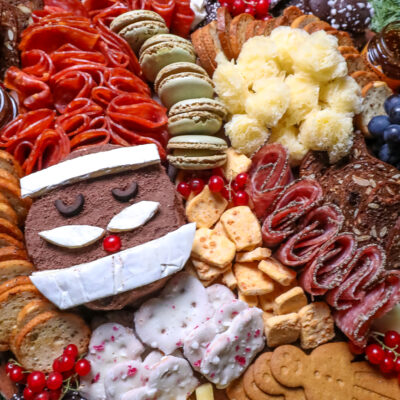 Santa Charcuterie Board - Blanta Charcuterie