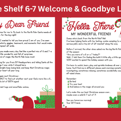 elf on the shelf 6-7 letters